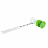 Ciocan 2 in 1 pentru batut si fragezit carnea, alb/verde,