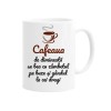 Cana alba personalizata cafeaua de dimineata, INOVATIX&reg;. 330 ml, Oem