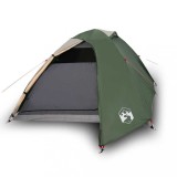 Cumpara ieftin Cort de camping cupola pentru 3 persoane, verde, impermeabil