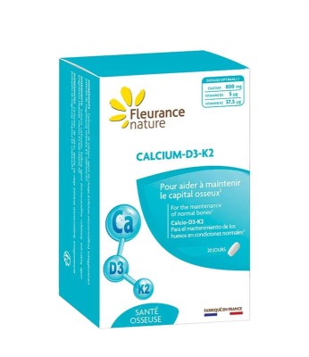 Supliment Alimentar Calciu - D3 - K2 60 capsule Fleurance foto