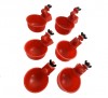 Adapatoare Automata Pasari Găini cu Piulita, Plastic, Set 6 Bucati