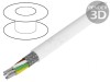 Cablu Alpha Essential C&amp;C 6x22AWG PTFE Alb 30,5m