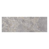 Faianta baie / bucatarie 4829 Valley, 25.5 x 75.5 cm, lucioasa, gri, aspect marmura