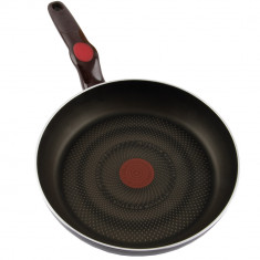 Tigaie cu maner integral Tefal 24cm thermo-point foto