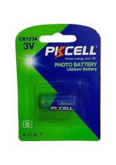 Baterie PKCELL CR123A 3V Lithium 1500mAh (614)