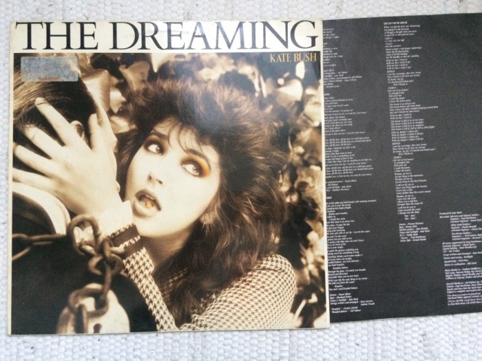 Kate Bush The dreaming 1982 album disc vinyl lp muzica art pop rock emi electrola records germany cu insert VG+