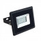 Proiector tip reflector LED SMD, 10 W, 6000 K, IP65, Negru