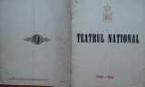 Cumpara ieftin Teatrul National , 1940 - 1941 , brosura de prezentare