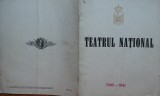 Teatrul National, 1940 - 1941, brosura de prezentare