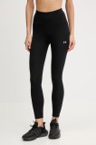 Under Armour leggins de antrenament Motion culoarea negru, uni, 1388647