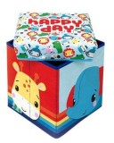 Taburet pentru depozitare jucarii Fisher Price, Happy Day, Arditex