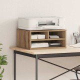 vidaXL Suport imprimantă stejar artizanal 49x40x22,5 cm lemn prelucrat