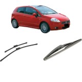 Cumpara ieftin Set 3 stergatoare FIAT PANDA (312_, 319_) 2012-2022, pentru parbriz si luneta, Bosch Twin-Aerotwin