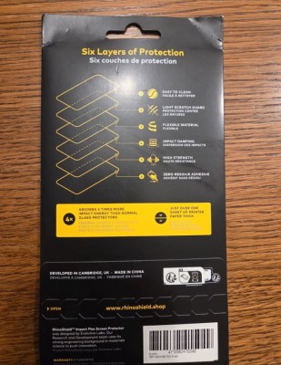 Folie Impact Flex Screen Protector Rhinoshield foto