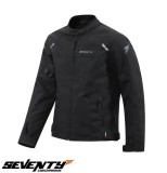 Geaca (jacheta) barbati pentru scuter - motocicleta Racing Seventy iarna model SD-JR65 Piston culoare: negru Negru XL