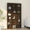 vidaXL Dulap CD-uri, stejar maro, 102x23x177,5 cm, lemn prelucrat 815092