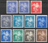 ROM&Acirc;NIA 1939 - LP 131 - SF&Acirc;NTUL GHEORGHE - STRAJA ȚĂRII - LOT DEPARAIATE - MH/MNH