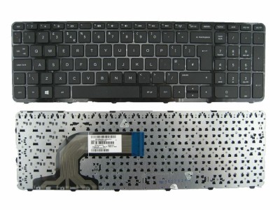 Tastatura Laptop, HP, 250 G3, cu rama, layout UK foto