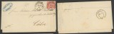 Germany North Conf 1868 Postal History Rare Cover+Content Hamburg to Koln DB.543