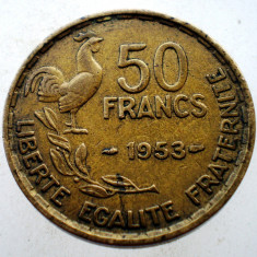 7.165 FRANTA 50 FRANCS FRANCI 1953