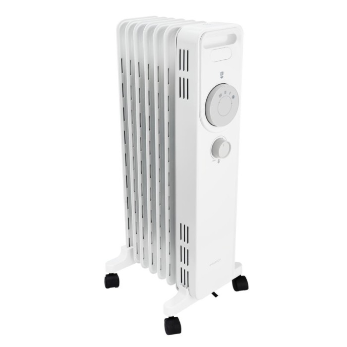 Radiator pe ulei Equation Basic 1500 W, Alb, 12 m&sup2;