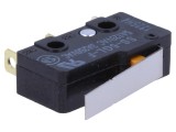 Micro&icirc;ntrerupător SNAP ACTION 5A/250VAC, cu manetă, SPDT