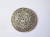 Rara! Marea Britanie 1 Shilling 1894 argint .925 regina Victoria,moneda din imagini in stare foarte buna cu patina deosebita la cel mai mic pret