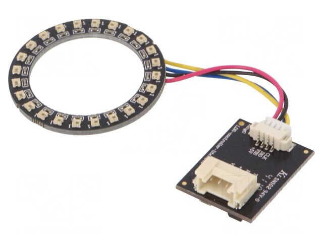 Inel LED RGB 1,9W 5V 24 Diode