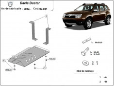 Scut metalic pentru diferential Dacia Duster II, III 2013-prezent foto