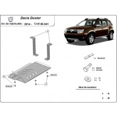 Scut metalic pentru diferential Dacia Duster II 2013-2017