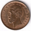 * Moneda 1 ban 1900 &quot;O&quot; si &quot;R&quot; intrerupt 1614, Bronz