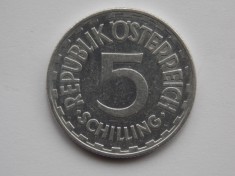 5 SCHILLING 1952 AUSTRIA-XF foto