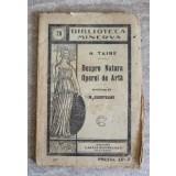 DESPRE NATURA OPEREI DE ARTA-H. TAINE-249880