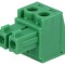 Regletă de Conexiuni 3,81mm 2 Piste Mufă Dreaptă