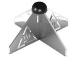 Suport PCB metal 27mm Pack 3 buc.