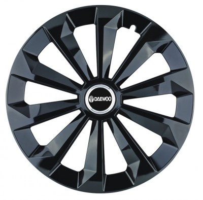 Set 4 capace roti Fame Negru R15 pentru gama auto Daewoo foto