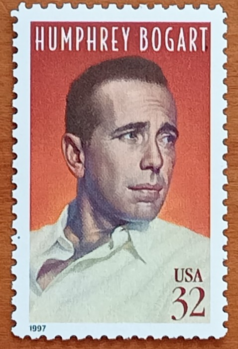 U.S.A- 1997-&#039;&#039;OMAGIU -Marelelui actor BOGART HUMPHART&#039;&#039;1val-MNH-Nestampilate