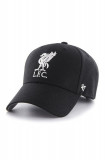 47brand șapcă EPL Liverpool culoarea negru, cu imprimeu, 47 Brand