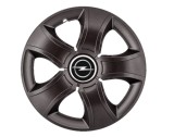 Cumpara ieftin Set 4 capace roti Bis Negru R16 pentru gama auto Opel, Autohelix MSA