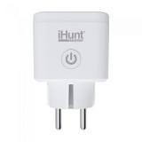 Cumpara ieftin Priza inteligenta iHunt Smart Plug, Contorizare, Monitorizare consum energie, 3840W, Wireless, Alb