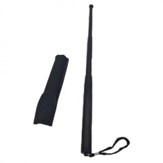 Baston telescopic din otel, 50 cm, 3 sectiuni, Dalimag, husa prindere foto