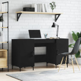 Cumpara ieftin Birou, negru, 140x50x75 cm, lemn compozit