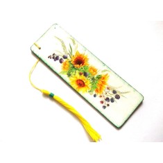 semn de carte cu floarea soarelui 43216