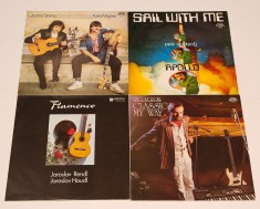 Set de 4 discuri pop/rock/flamenco Cehoslovacia - disc vinil vinyl LP foto
