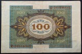 Bancnota istorica 100 MARK / MARCI - GERMANIA, anul 1920 *cod 05 = excelenta!