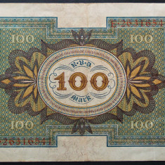 Bancnota istorica 100 MARK / MARCI - GERMANIA, anul 1920 *cod 05 = excelenta!