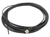 Conector M12 tată 4 pini drept cu cablu 10m HARTING PUR DeviceNet/CANopen