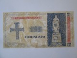 Cumpara ieftin Rara! Croația 100 Tomislava 1990 UNC bancnota propunere/test emisiune 4000 bucati