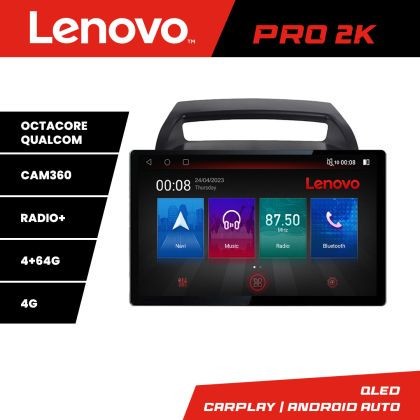 Navigatie Kia Carnival 2006-2014 Lenovo PRO 4+64 13 inch 2K android 4G DSP gps internet KIT-carnival2006 CarStore Technology