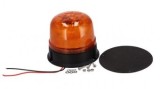 Girofar LED 12V 24V Fix SM825PH Omologat ECE R65 R10 EMC, 3 Moduri Iluminare, Prindere Fixa, Auto, Camion, Utilaje